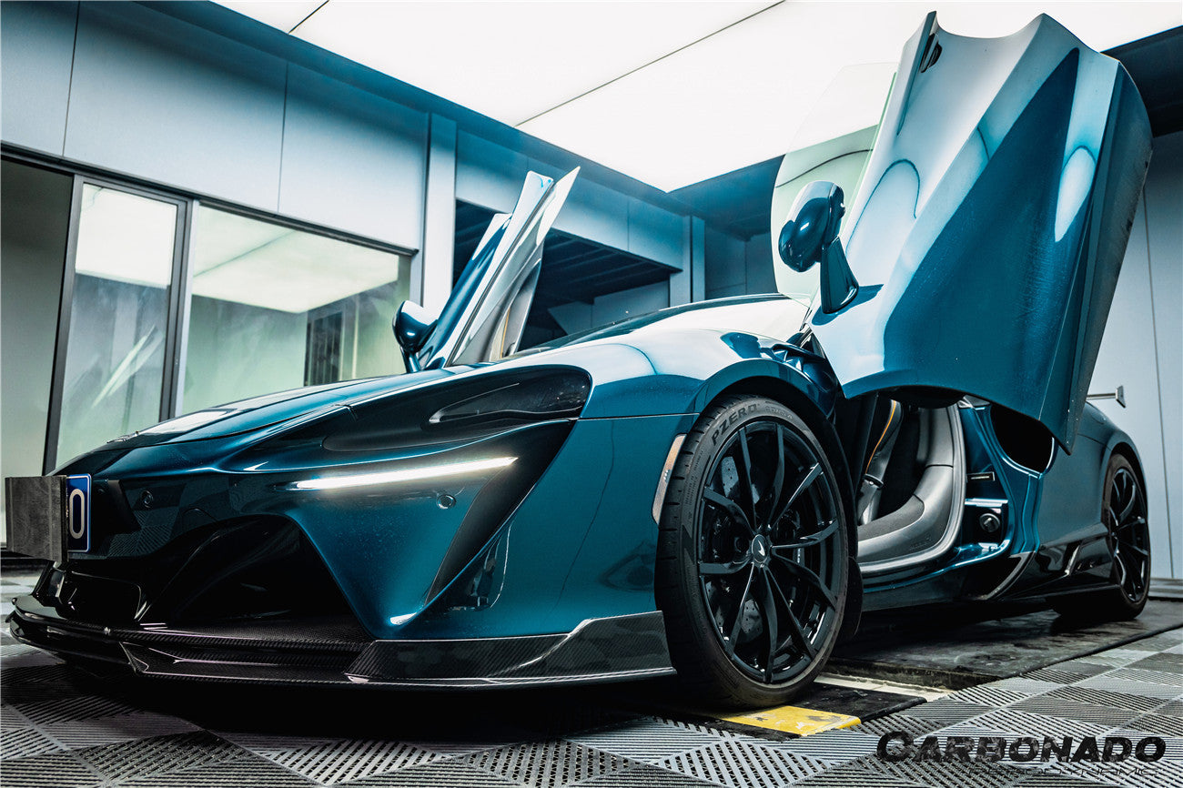 Carbonado AM Style Autoclave Carbon Fiber Front Lip | 2023-UP McLaren Artura Coupe/Spider