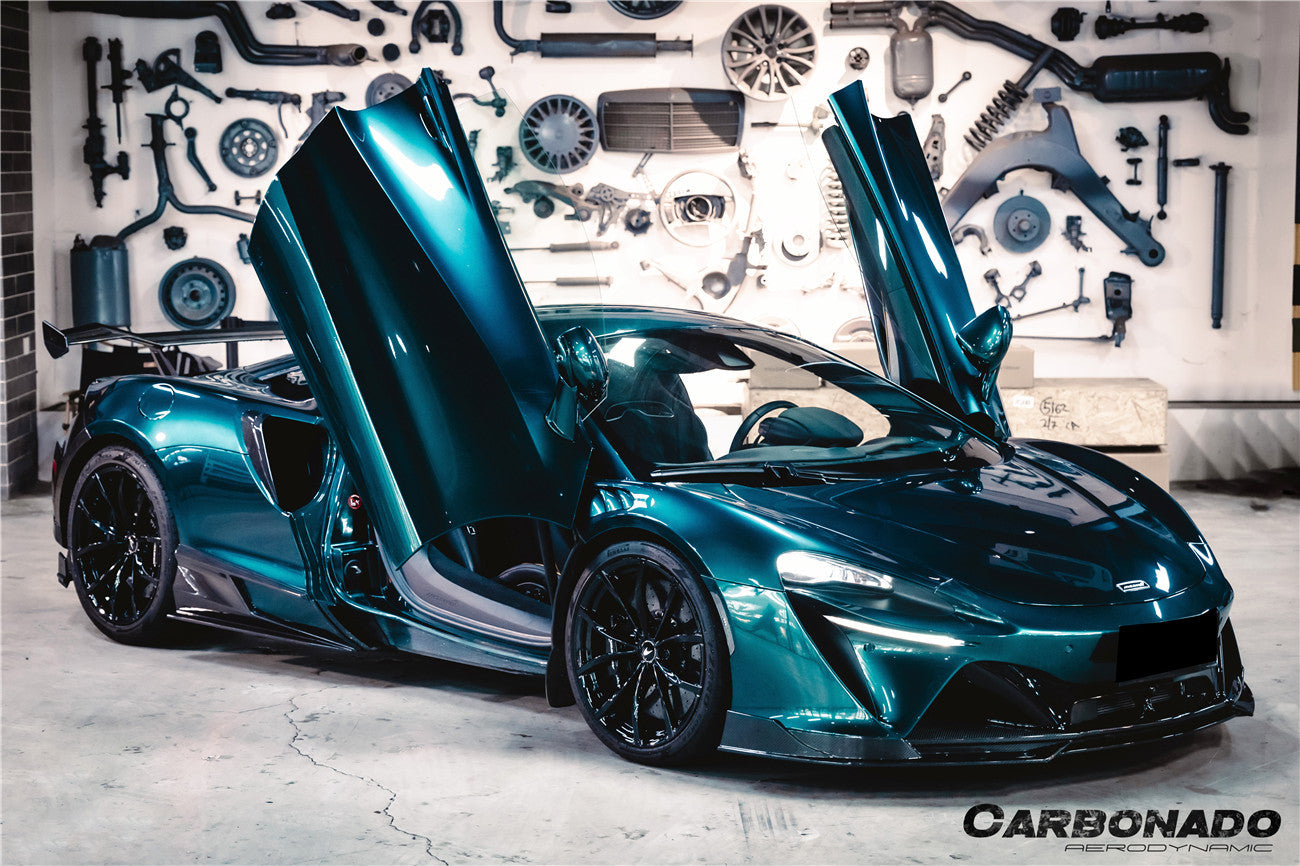 Carbonado AM Style Autoclave Carbon Fiber Front Lip | 2023-UP McLaren Artura Coupe/Spider