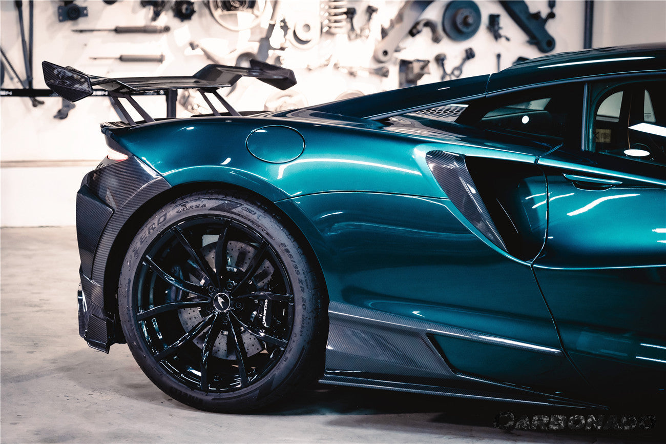 McLaren Artura Coupé Carbonado 2023-UP | Alerón de maletero de fibra de carbono estilo Spider AM Autoclave