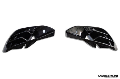 2022-2026 Mercedes Benz R232 Autoclave Carbon Fiber Front Bumper Vent Carbonado (MSY) Fits: SL55 4MATIC, SL63 4MATIC, SL63 SE Performance (DRYCFR232-MIW-MSY-FBVT)
