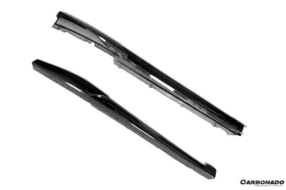 Carbonado Aero Type F171 Autoclave Carbon Fiber Side Skirts Carbonado (RT) | 2022-2026 Ferrari 296 GTB, GTS