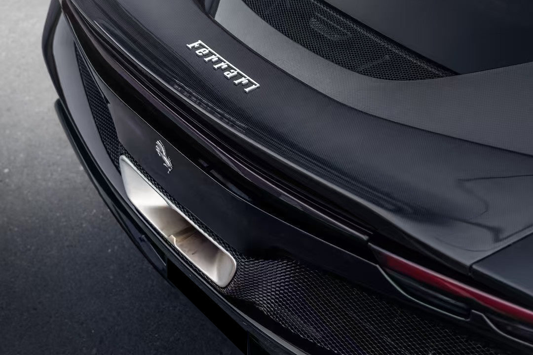 Carbonado Aero Type F171 Autoclave Carbon Fiber Trunk Spoiler Wing Carbonado (RT) | 2022-2026 Ferrari 296 GTB