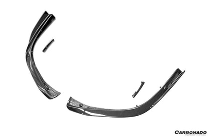 Carbonado Aero Type F171 Autoclave Carbon Fiber Front Lip Splitter Carbonado (RT) | 2022-2026 Ferrari 296 GTB, GTS