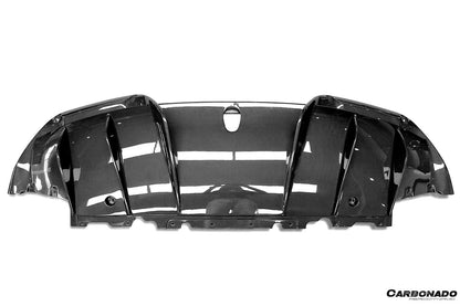 Carbonado Aero Type F171 Autoclave Carbon Fiber Rear Diffuser Lip Carbonado (RT) | 2022-2026 Ferrari 296 GTB, GTS