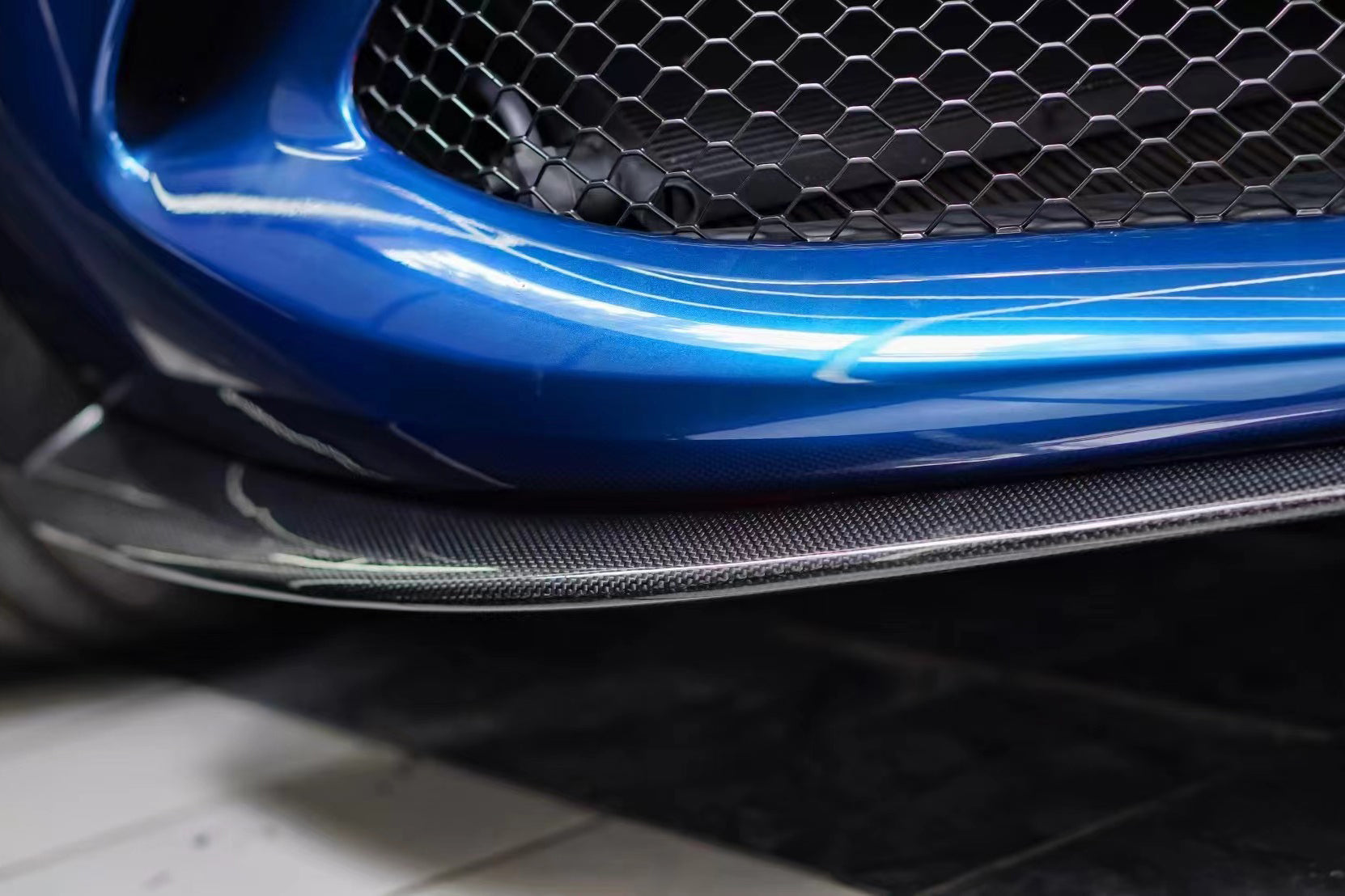 Carbonado Aero OE Style Dry Carbon Fiber Front Lip Splitter | 2022-2026 Ferrari 296 GTB/GTS