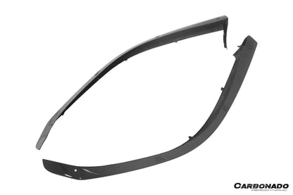 Carbonado Aero OE Style Dry Carbon Fiber Front Lip Splitter | 2022-2026 Ferrari 296 GTB/GTS