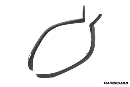 Carbonado Aero OE Style Dry Carbon Fiber Front Lip Splitter | 2022-2026 Ferrari 296 GTB/GTS