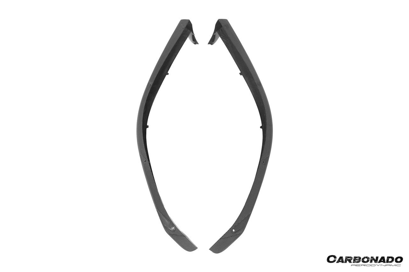 Carbonado Aero OE Style Dry Carbon Fiber Front Lip Splitter | 2022-2026 Ferrari 296 GTB/GTS