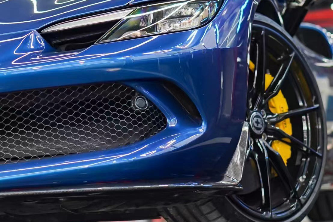 Carbonado Aero OE Style Dry Carbon Fiber Front Lip Splitter | 2022-2026 Ferrari 296 GTB/GTS