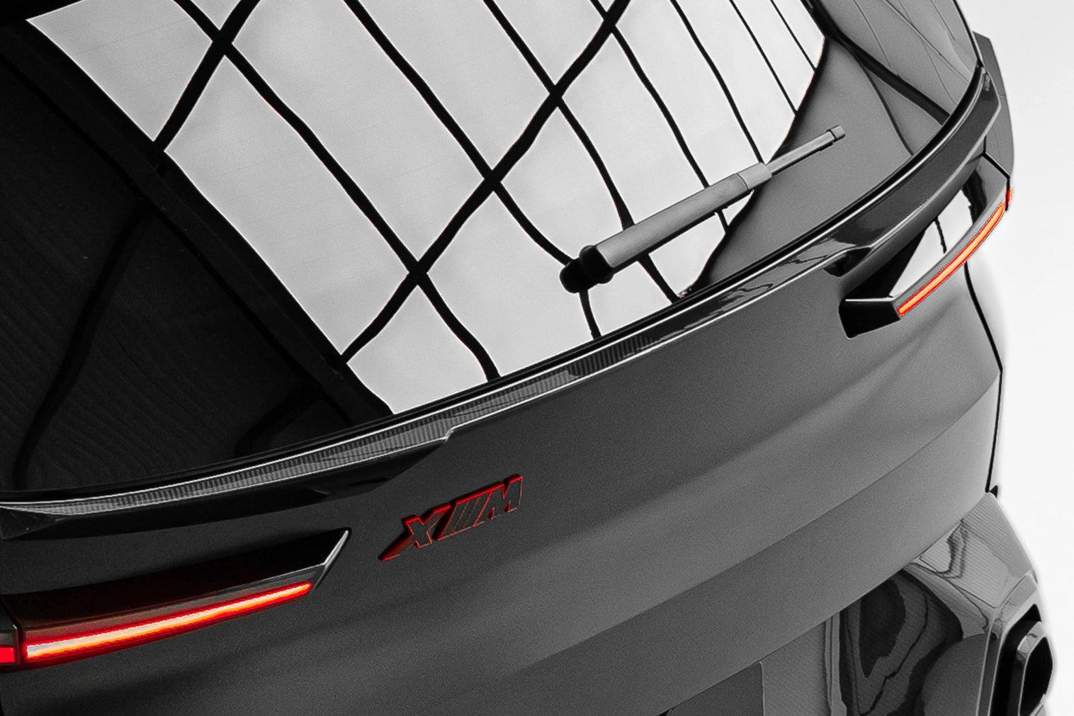 Carbonado LD Style Dry Carbon Fiber Trunk Mid Spoiler | 2023-2025 BMW XM G09