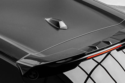 Alerón de techo de fibra de carbono seco estilo LD para BMW XM G09 2023-2025 Carbonado
