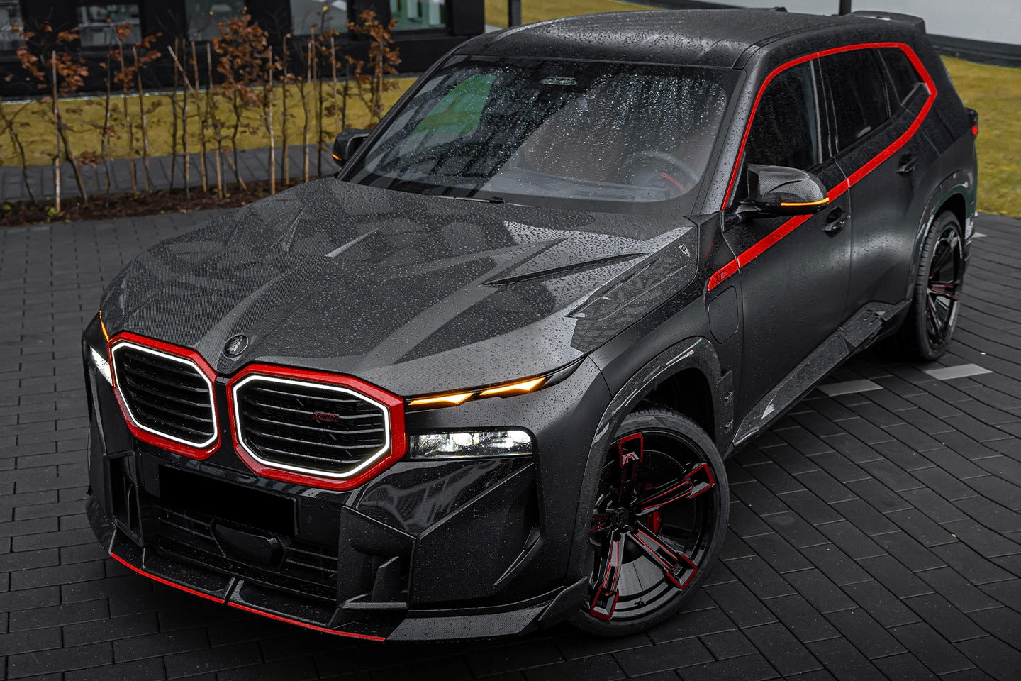 Carbonado LD Style Dry Carbon Fiber Wide Fender Flare Set | 2023-2025 BMW XM G09