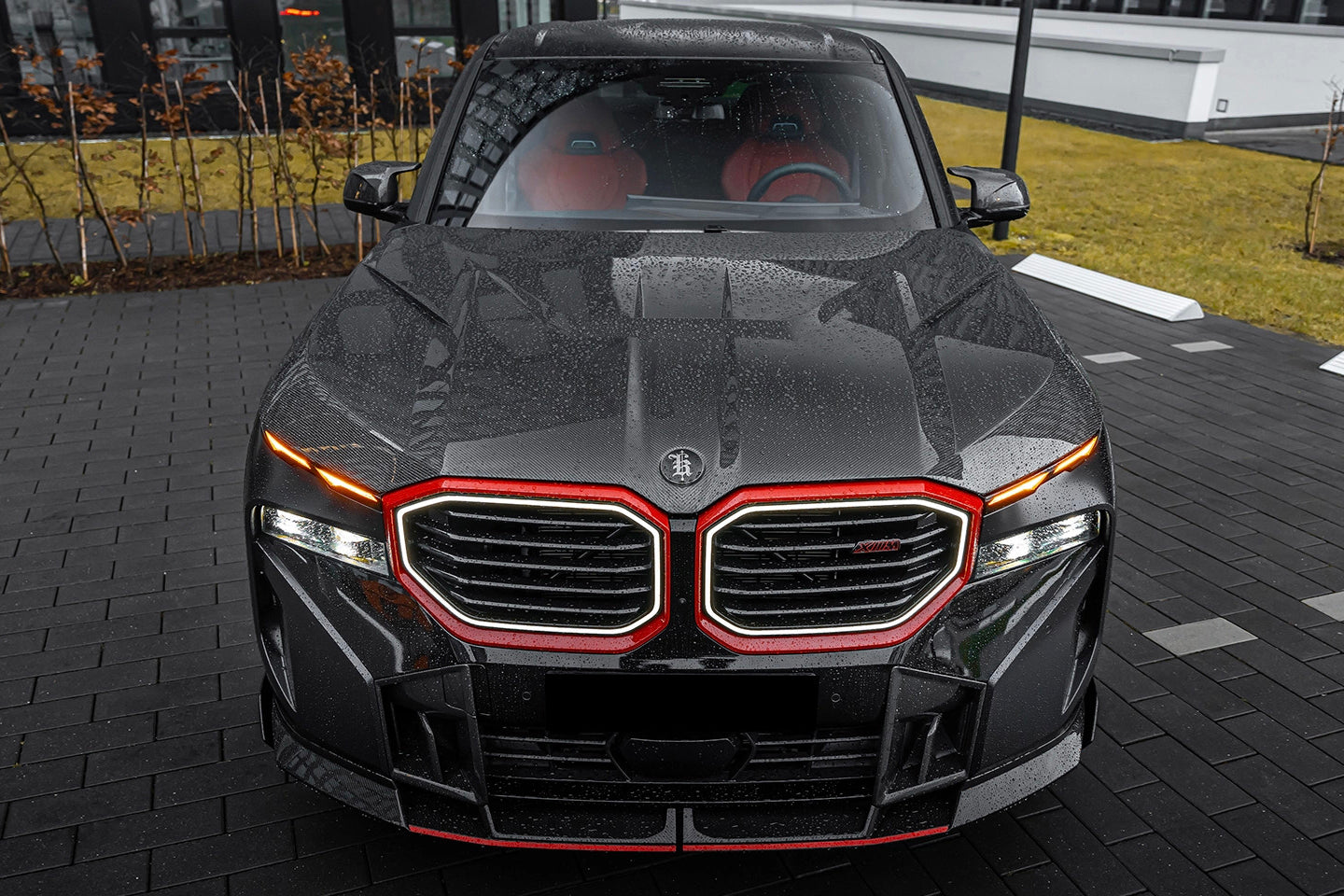 Carbonado LD Style Dry Carbon Fiber Front Lip | 2023-2025 BMW XM G09