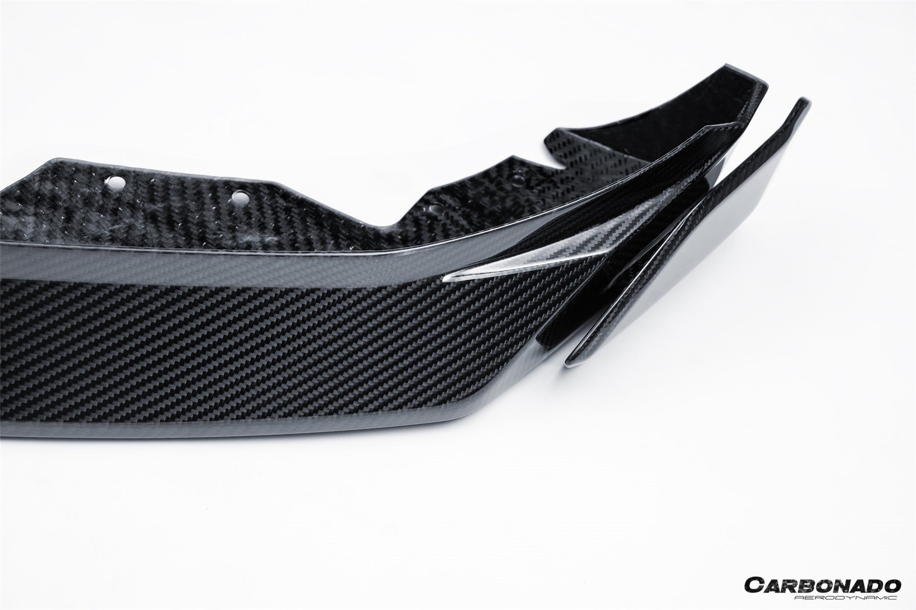 Carbonado LD Style Dry Carbon Fiber Front Lip | 2023-2025 BMW XM G09