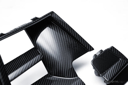 Ventilaciones de aire para parachoques delantero de fibra de carbono seco estilo BMW XM G09 LD Carbonado 2023-2025