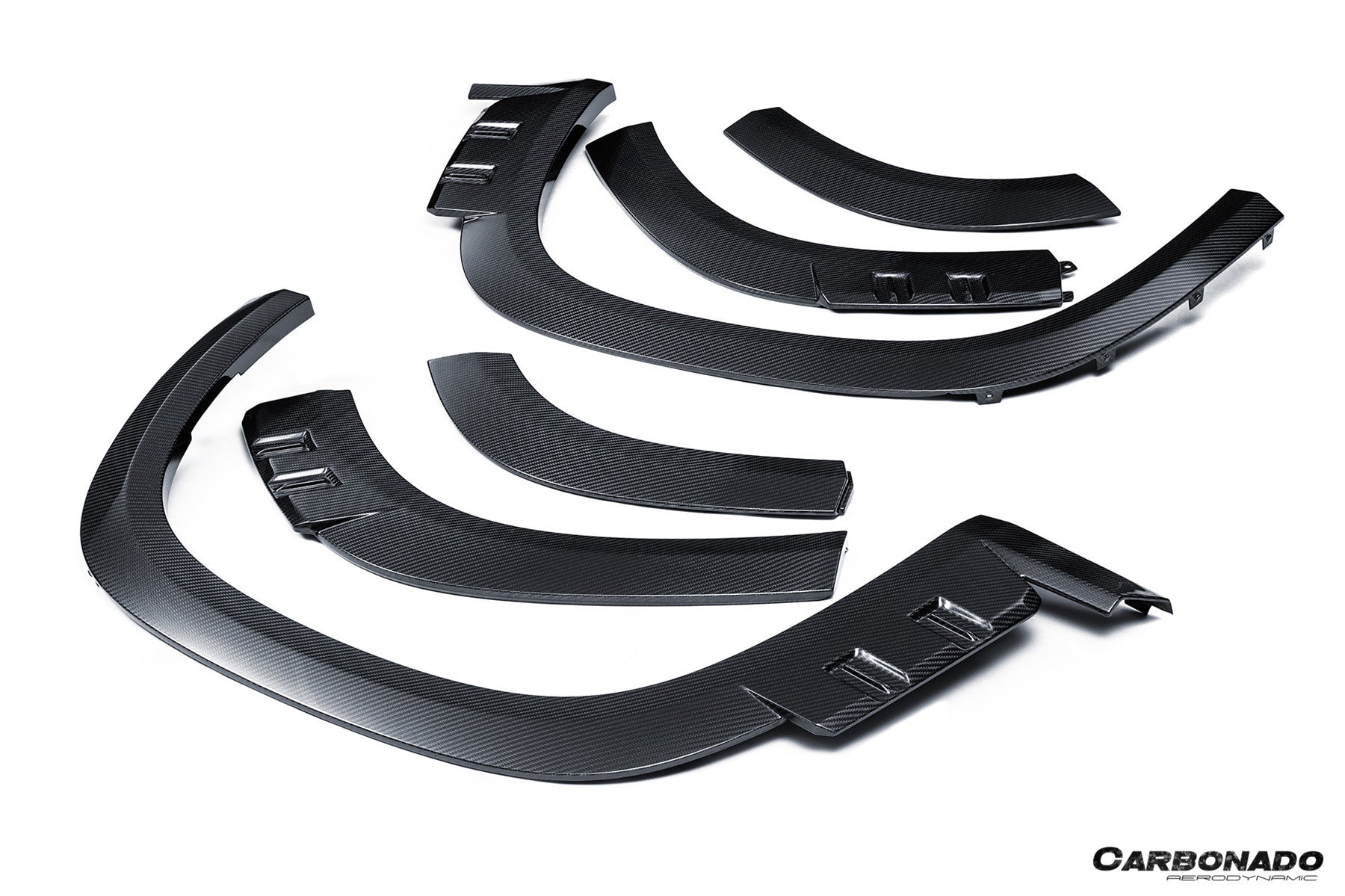 Carbonado LD Style Dry Carbon Fiber Wide Fender Flare Set | 2023-2025 BMW XM G09