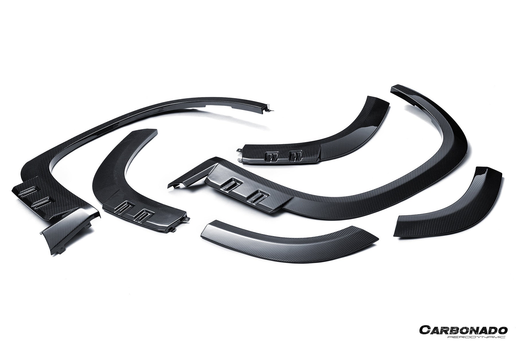 Carbonado LD Style Dry Carbon Fiber Wide Fender Flare Set | 2023-2025 BMW XM G09