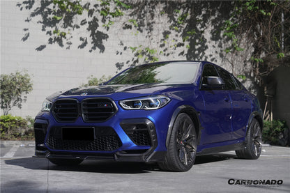 Carbonado 2020-2025 BMW X6M F96   G06 X6  AD Style Dry Carbon Fiber Side Skirts
