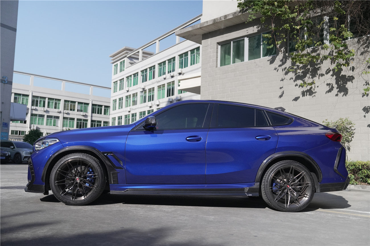 Carbonado AD Style Dry Carbon Fiber Fender Flare | 2020-2025 BMW X6M F96