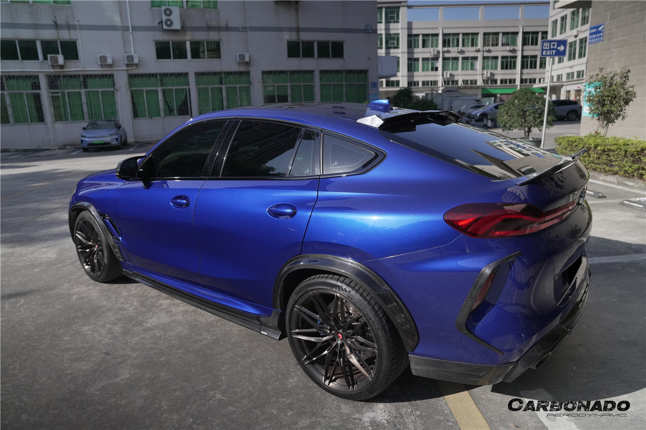 Carbonado 2020-2025 BMW X6M F96  G06 X6 AD Style Dry Carbon Fiber Trunk spoiler