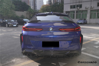 Carbonado 2020-2025 BMW X6M F96  G06 X6 AD Style Dry Carbon Fiber Trunk spoiler