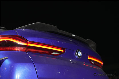 Carbonado 2020-2025 BMW X6M F96  G06 X6 AD Style Dry Carbon Fiber Trunk spoiler