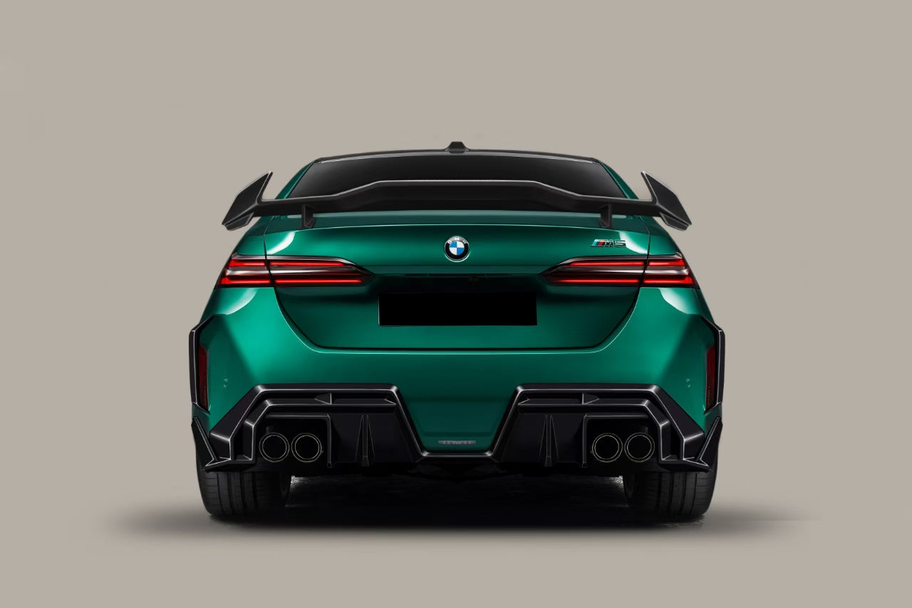 Alerón de maletero de fibra de carbono estilo autoclave BMW G90 M5 AD (modelos 2024-UP)