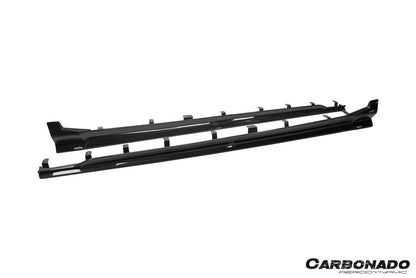 Carbonado 2020-2025 BMW X6M F96   G06 X6  AD Style Dry Carbon Fiber Side Skirts