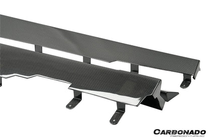 Carbonado 2020-2025 BMW X6M F96   G06 X6  AD Style Dry Carbon Fiber Side Skirts