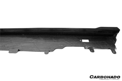 Carbonado 2020-2025 BMW X6M F96   G06 X6  AD Style Dry Carbon Fiber Side Skirts
