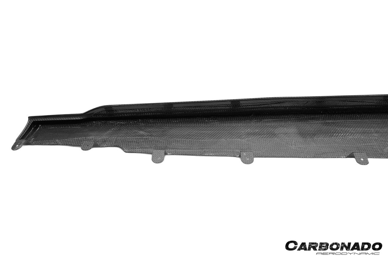 Carbonado 2020-2025 BMW X6M F96   G06 X6  AD Style Dry Carbon Fiber Side Skirts