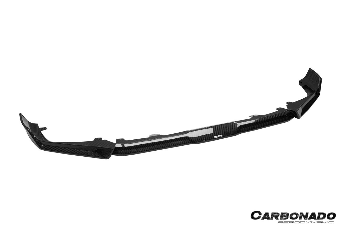 Carbonado 2020-2023  BMW X6M F96 AD Style Dry Carbon Fiber Front Lip