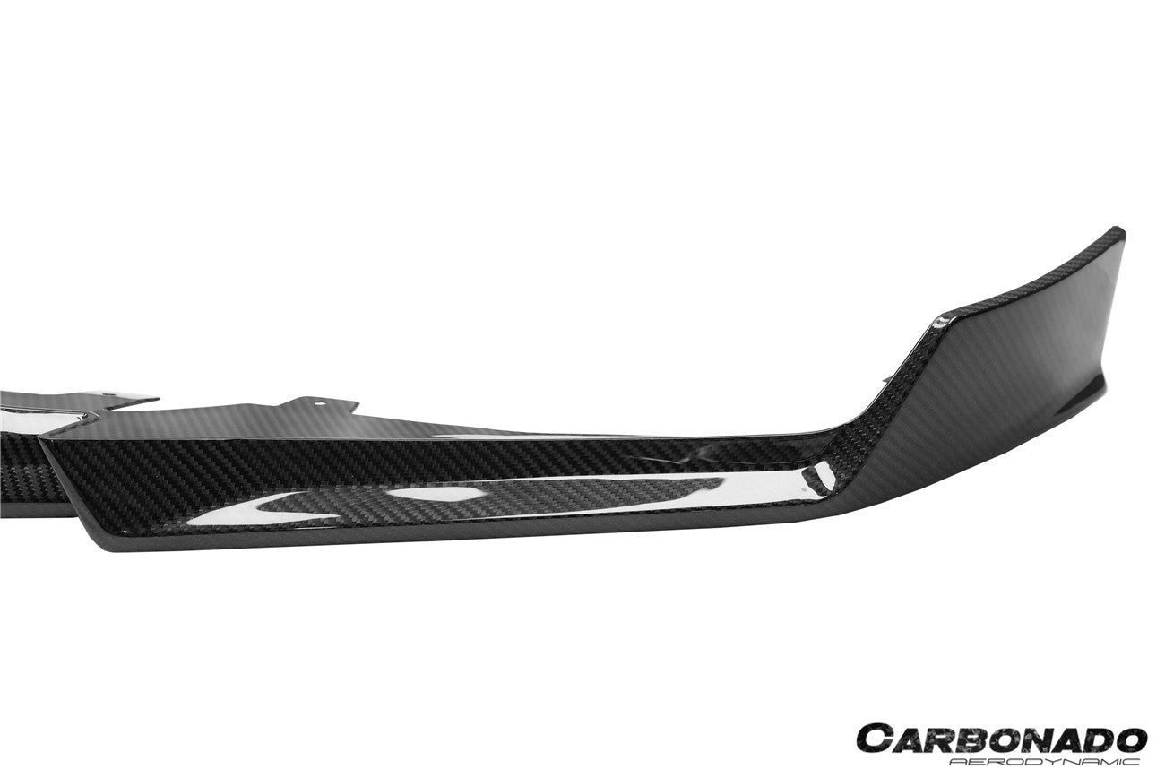 Carbonado 2020-2023  BMW X6M F96 AD Style Dry Carbon Fiber Front Lip