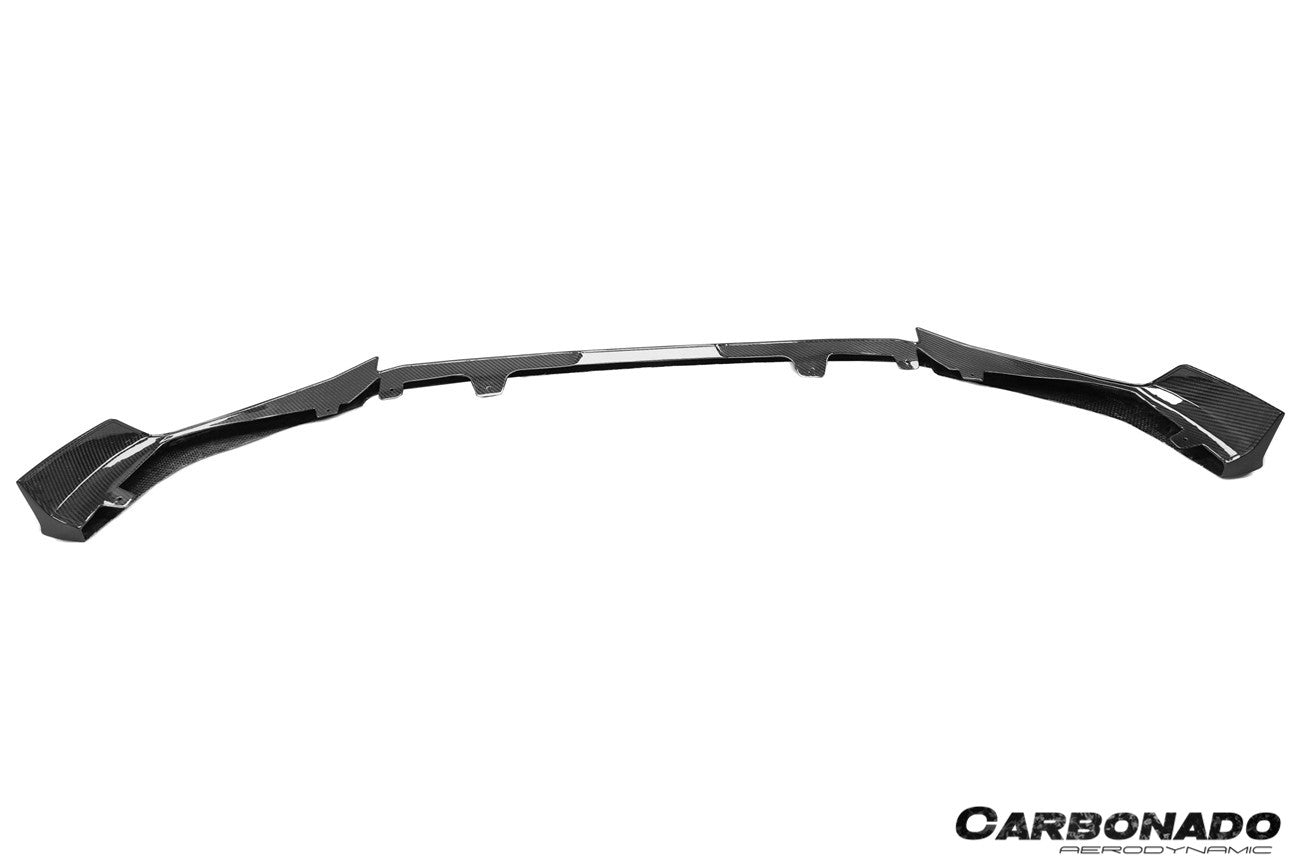 Carbonado 2020-2023  BMW X6M F96 AD Style Dry Carbon Fiber Front Lip