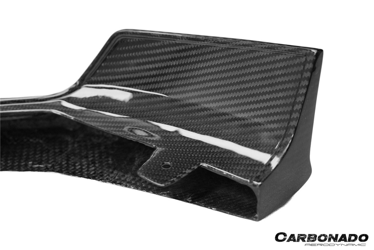 Carbonado 2020-2023  BMW X6M F96 AD Style Dry Carbon Fiber Front Lip