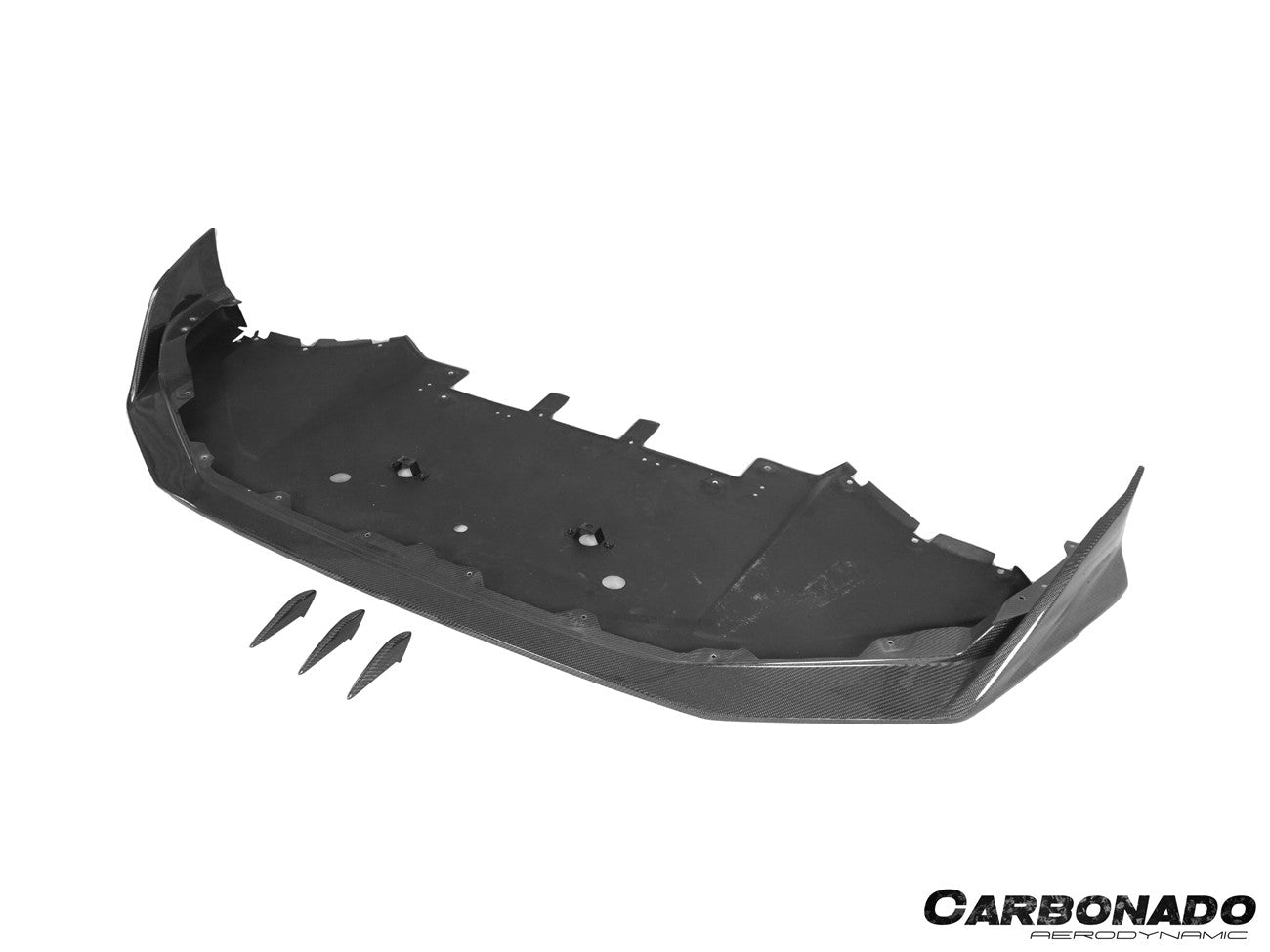Borde delantero de fibra de carbono estilo Nissan GTR R35 VS Carbonado 2023-2025
