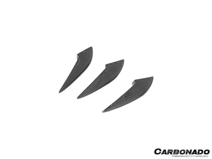 Borde delantero de fibra de carbono estilo Nissan GTR R35 VS Carbonado 2023-2025