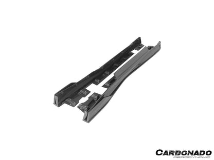 Carbonado 2007-2025 Nissan GTR R35 CBA DBA EBA VS Style Carbon Fiber Side Skirts