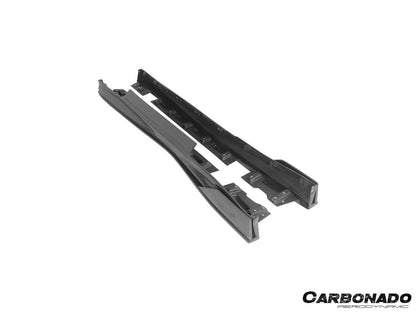 Carbonado 2007-2025 Nissan GTR R35 CBA DBA EBA VS Style Carbon Fiber Side Skirts