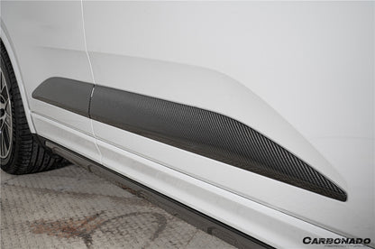 Carbonado Aero 2024-2026 Porsche Macan Electric 95C OE Style Autoclave Carbon Fiber Door Trims | Fits EV 4, 4S, Turbo, GTS