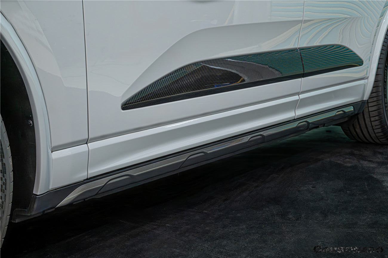 Carbonado Aero 2024-2026 Porsche Macan Electric 95C OE Style Autoclave Carbon Fiber Door Trims | Fits EV 4, 4S, Turbo, GTS