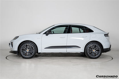Carbonado Aero 2024-2026 Porsche Macan Electric 95C OE Style Autoclave Carbon Fiber Door Trims | Fits EV 4, 4S, Turbo, GTS