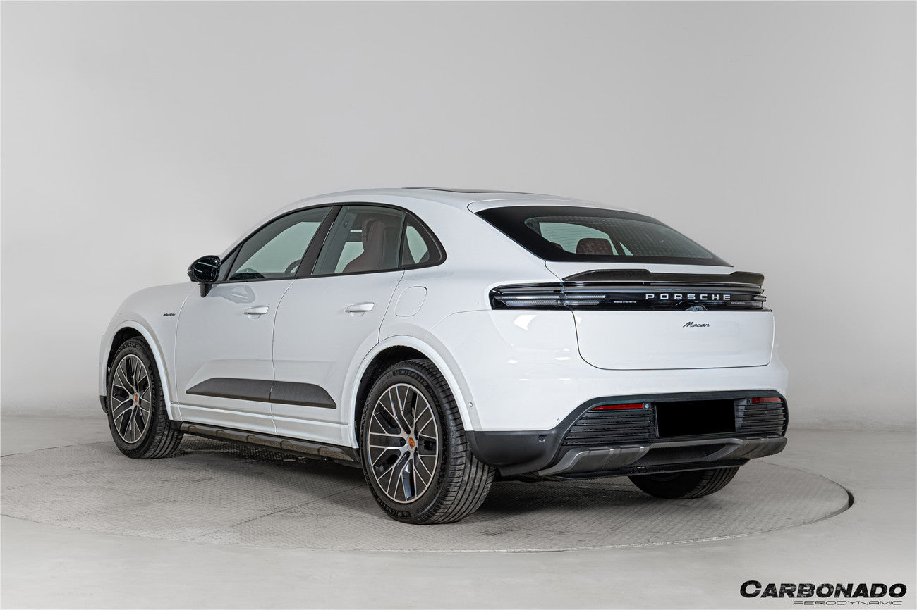 Carbonado Aero 2024-2026 Porsche Macan Electric 95C OE Style Autoclave Carbon Fiber Door Trims | Fits EV 4, 4S, Turbo, GTS