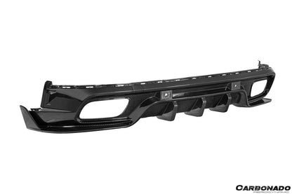 Carbonado 2024-2026 Porsche Panamera 976 KDA Style Autoclave Carbon Fiber Rear Diffuser Lip | Fits S, 4, 4S, E-Hybrid, 4 E-Hybrid, Sport Turismo, Turbo, Turbo s, GTS, Turbo E-Hybrid, Turbo s E-Hybrid