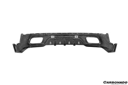 Carbonado 2024-2026 Porsche Panamera 976 KDA Style Autoclave Carbon Fiber Rear Diffuser Lip | Fits S, 4, 4S, E-Hybrid, 4 E-Hybrid, Sport Turismo, Turbo, Turbo s, GTS, Turbo E-Hybrid, Turbo s E-Hybrid