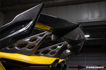 Carbonado Aero BKII Style Autoclave Carbon Fiber Trunk Wing Spoiler | 2024-UP Lamborghini Revuelto
