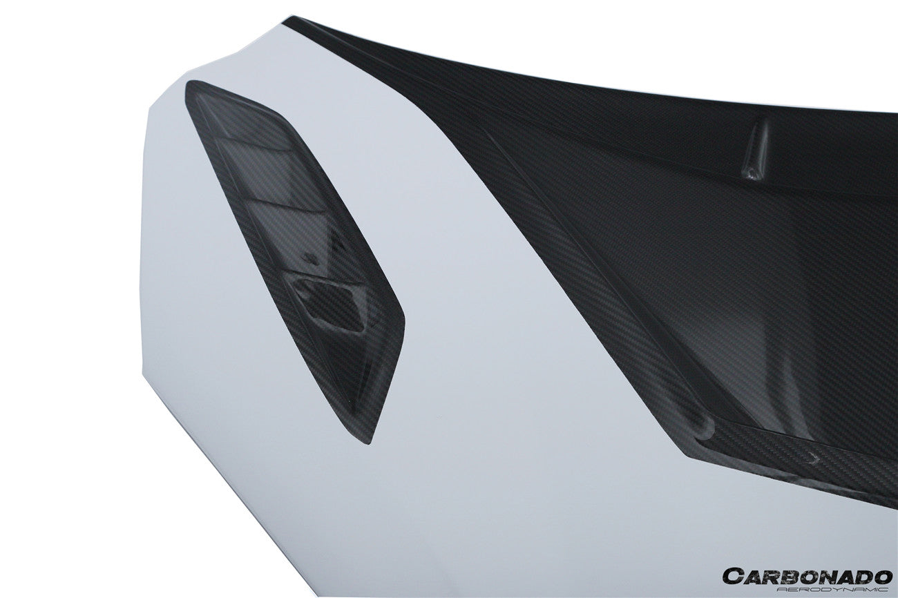 Carbonado Aero BK Style Autoclave Carbon Fiber Hood | 2024-UP Lamborghini Revuelto