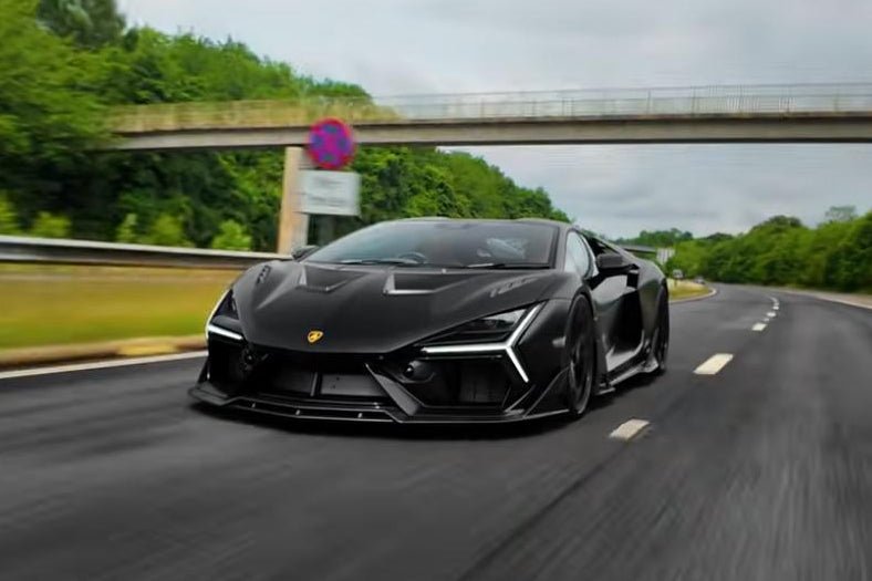 Carbonado Aero 2024 - UP Lamborghini Revuelto BK Style Autoclave Carbon Fiber Front Lip - 11