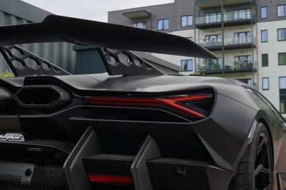 Carbonado Aero 2024 - UP Lamborghini Revuelto BK Style Autoclave Carbon Fiber Trunk Wing Spoiler - 8