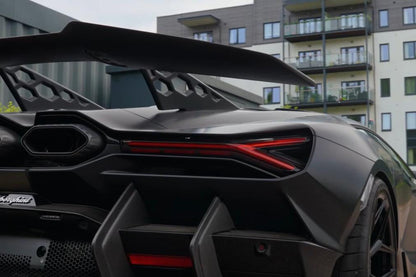 Carbonado Aero BK Style Autoclave Carbon Fiber Trunk Wing Spoiler | 2024-UP Lamborghini Revuelto